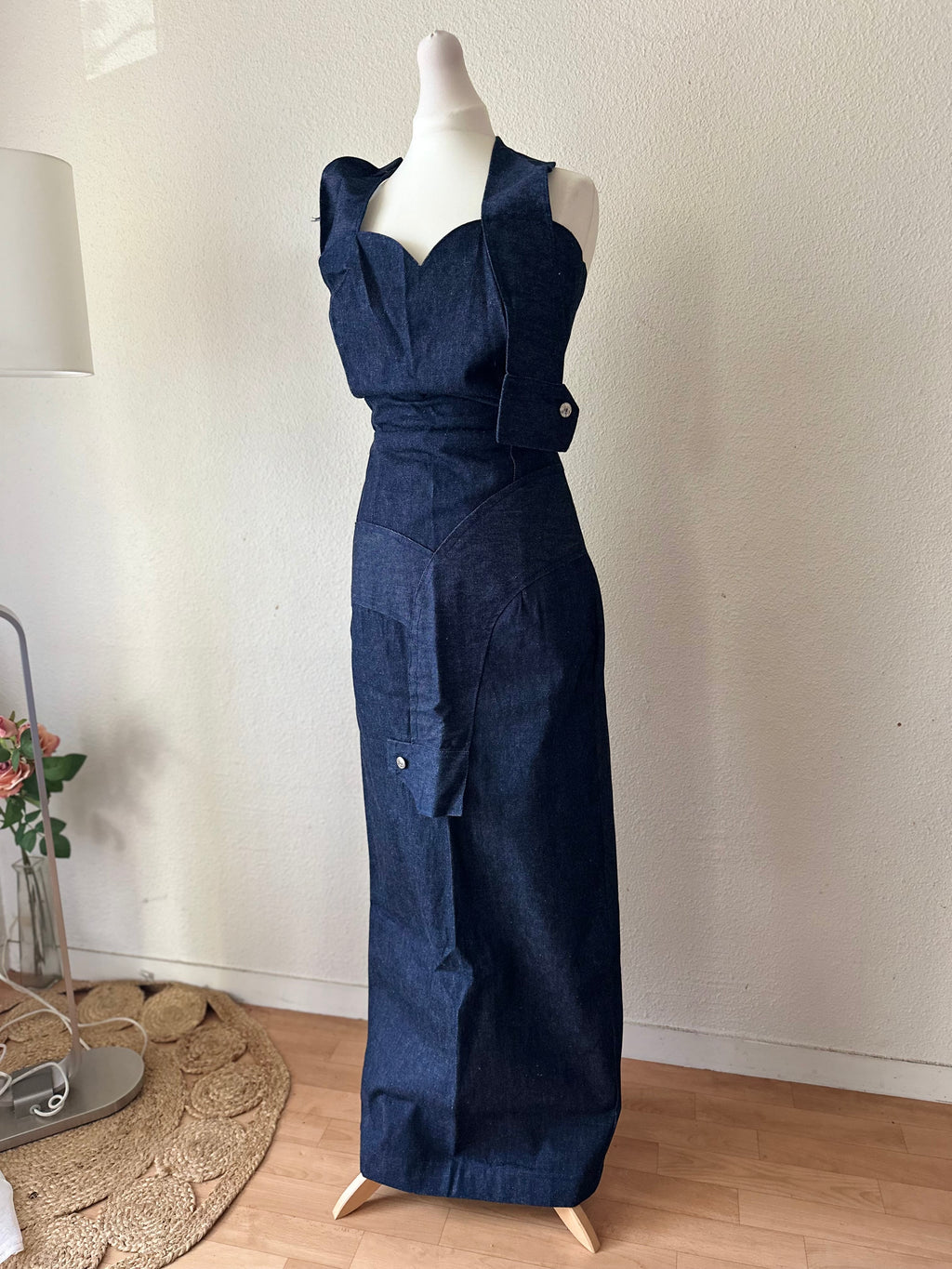 Robe en jean